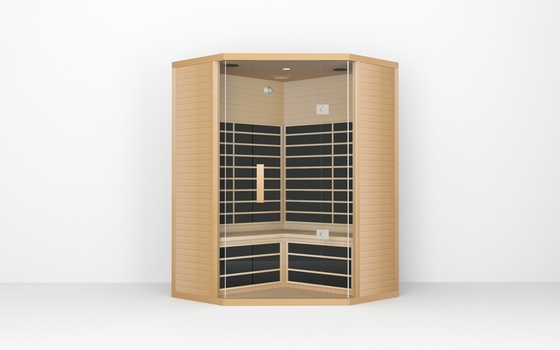 Yumuşak Sıcaklık Uzak Kızılötesi Sauna Ev İçi Düşük Emf Kızılötesi Sauna