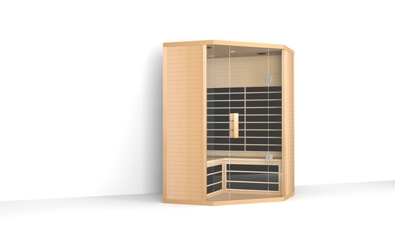 Yumuşak Sıcaklık Uzak Kızılötesi Sauna Ev İçi Düşük Emf Kızılötesi Sauna