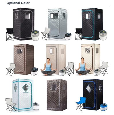 Kişisel 4L Buharlı Taşınabilir Sauna Çadırı Ev Buharlı Islak Sauna Çadırı