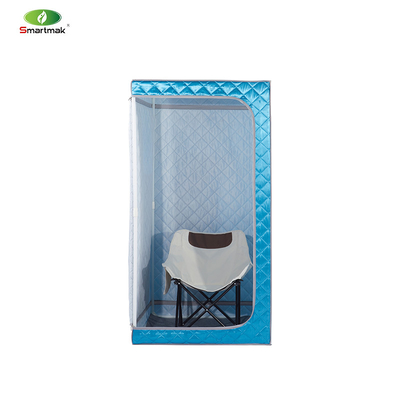 Taşınabilir Buhar Sauna Kutusu Kapalı Taşınabilir Buhar Islak SPA Tüm Vücut Sauna Çadırı