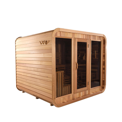 Bluetooth müzik sistemi ile ayarlanabilir havalandırma sedir açık hava kuru sauna