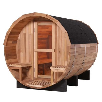 2-8 kişi Ahşap Sauna Fıçı Sauna Ahşap Kolay Kurulum 15-99 MIN Zaman aralığı