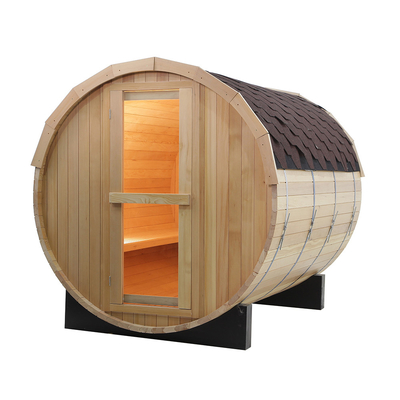 2-8 kişi Ahşap Sauna Fıçı Sauna Ahşap Kolay Kurulum 15-99 MIN Zaman aralığı