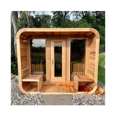 Açık Hava Kuru Sauna Rahatlatıcı Sağlık Fitness Bluetooth Ses Sistemi 5-6 kişilik kapasite
