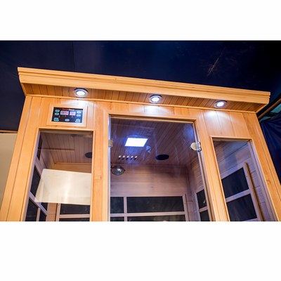 FSC Kanada Hemlock İki Kişilik Kızılötesi Sauna