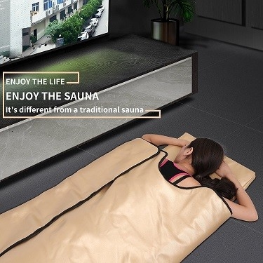Sağlık Güzelliği İçin 3 Bölgeli Detoks Taşınabilir Uzak Kızılötesi Sauna Battaniyesi