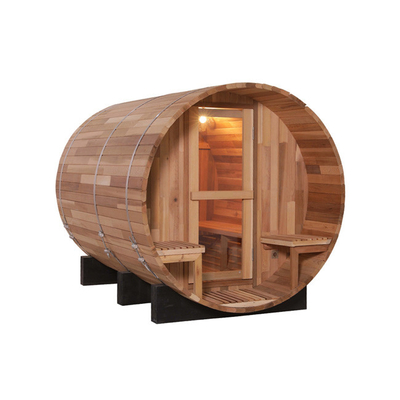 SASO Bahçe Ahşap Fıçı Sauna Odası ODM Sauna Açık Fıçı