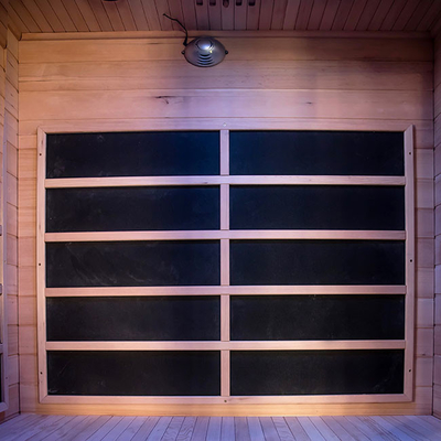 2100W Ultraviyole Ev Sauna Odası Uzak Kızılötesi Kuru Buhar 3 Kişilik