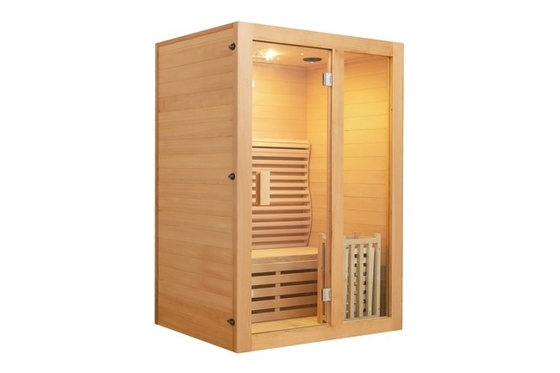 3KW Kanada Sediri Tek Kişilik Buhar Sauna Odası Ahşap Buhar Banyosu Kabini