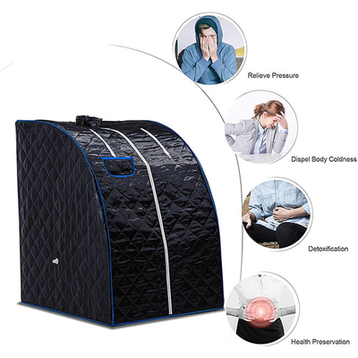 Kapalı İçin OEM Taşınabilir Buhar Tek Kişilik Ev Sauna Çadırı