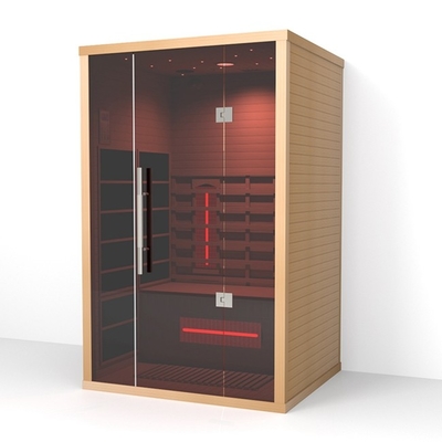Vücut Zayıflama İçin OEM Kapalı Ozon 2 Kişi Kızılötesi Sauna