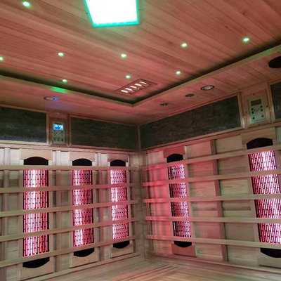 Daire için 6 Kişilik Stand Up Kızılötesi Buhar Sauna 110V-240V