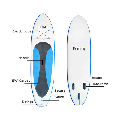 Yeni Başlayanlar İçin Özelleştirilmiş 10cm Çocuk Seyahat Sörf Taşınabilir Paddle Board Sup