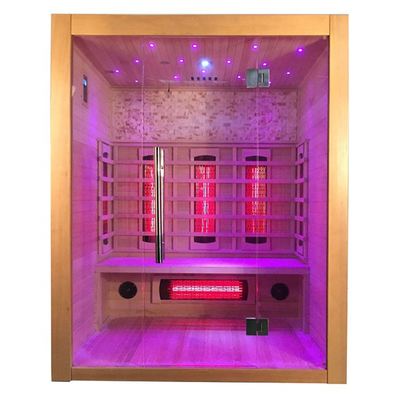 ODM Hemlock Home Kanada Spa Sauna Radyant Sağlık Sauna 2 Kişilik