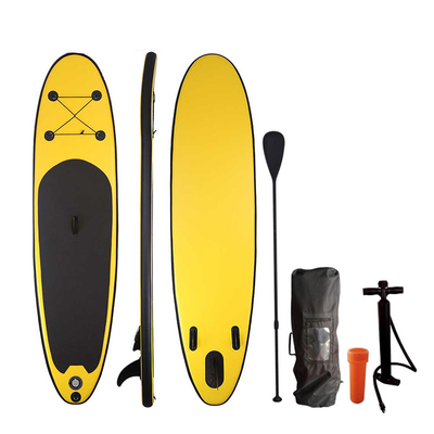 Sörf Turizmi Yoga Yarışması için 10cm Blow Up Sup Şişme Paddle Board
