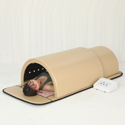 1200W Vücut Fizyoterapisi Far Infrared Dome Sauna Detoks Ter Yaslanmış