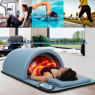 Body Spa Kızılötesi Hayati Kubbe Sauna Zayıflama Taşınabilir Kızılötesi Sauna Kubbesi