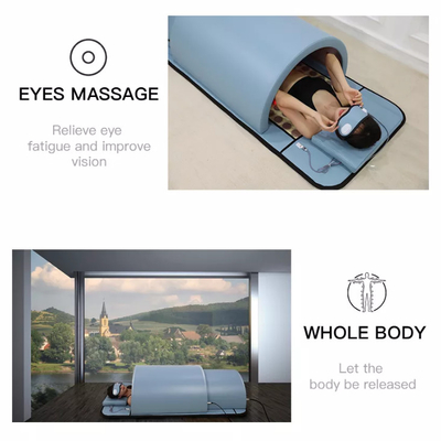 Body Spa Kızılötesi Hayati Kubbe Sauna Zayıflama Taşınabilir Kızılötesi Sauna Kubbesi